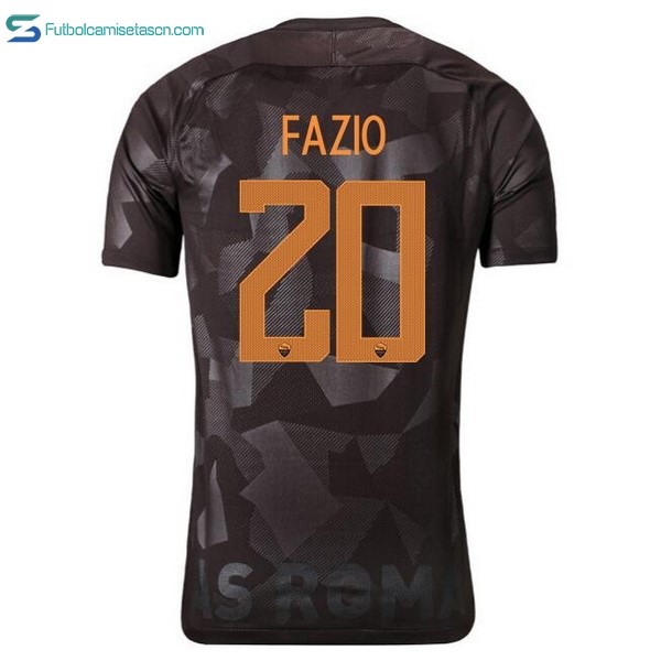 Camiseta AS Roma 3ª Fazio 2017/18